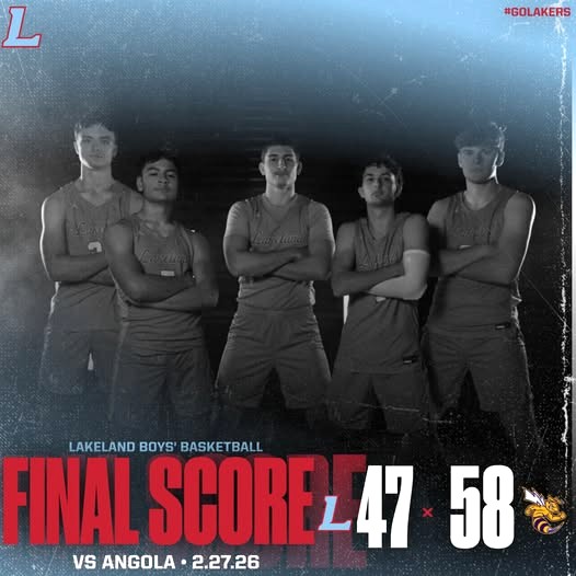 Angola boys beat Lakeland 58-47 in regular season finale